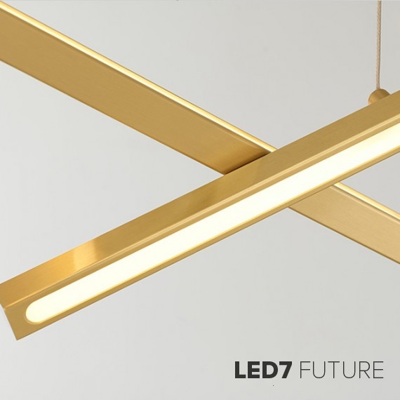 Loft Industry Modern - Cross Chandelier